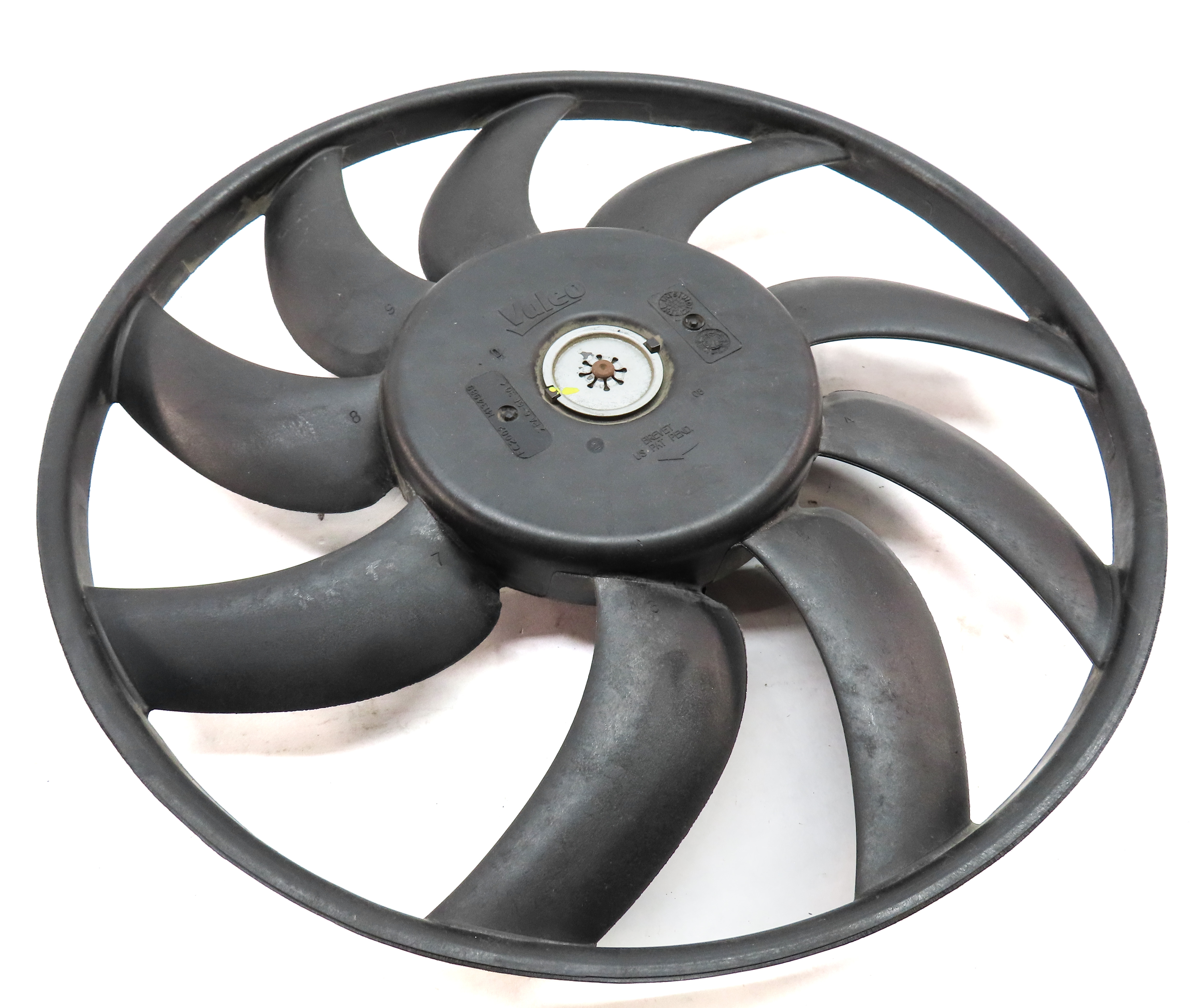 09-17 AUDI A4 A5 Q5 S4 B8 8T 8R 2.0L 3.0L 3.2L RADIATOR 350mm COOLING FAN MOTOR — exact item pictured